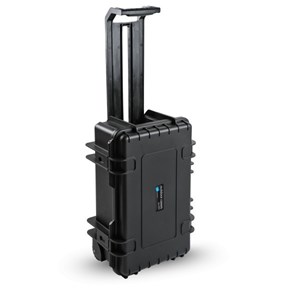 Valise polyvalente type 6600 noir avec cloisons amovibles