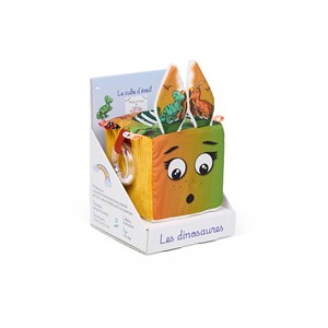 Le cube d'éveil - les dinosaures Multicolore