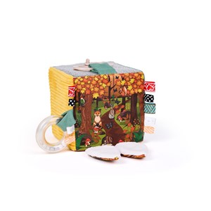 Le cube d'éveil - thème : la forêt Marron