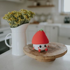 Veilleuse rechargeable fraise