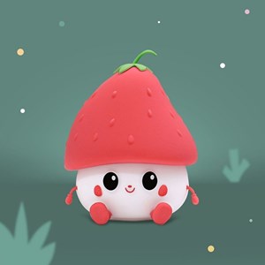 Veilleuse rechargeable fraise