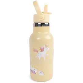 Gourde en acier inoxydable la plage des licornes (350 ml)