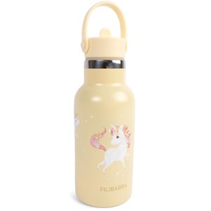 Gourde en acier inoxydable la plage des licornes (350 ml)