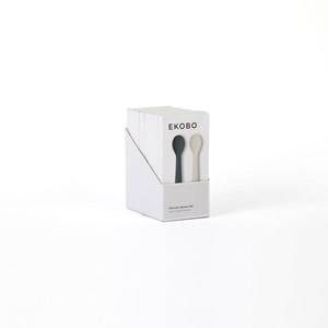 Lot de 2 cuillères en silicone - cloud &nbsp; storm