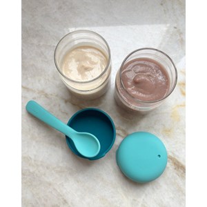 Set de petits pots en verre borosilicaté 180 ml - blue abyss &nbsp; lagoon