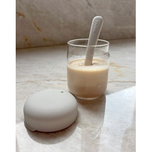 Set de petits pots en verre borosilicaté 180 ml - cloud &nbsp; storm