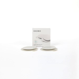 Set 2 socles ventouses en silicone