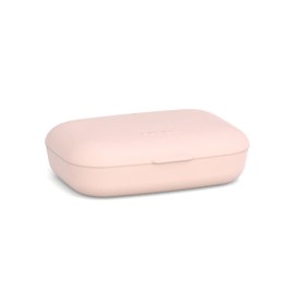 Boîte à savon de voyage rectangulaire - blush