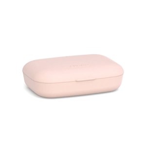 Boîte à savon de voyage rectangulaire - blush