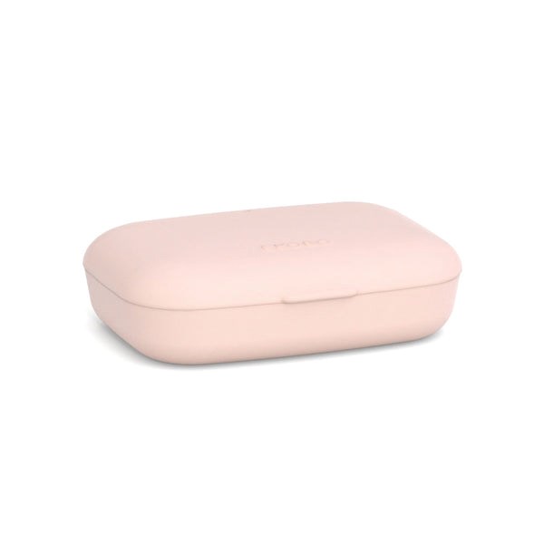 Boîte à savon de voyage rectangulaire - blush
