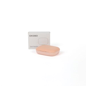 Boîte à savon de voyage rectangulaire - blush