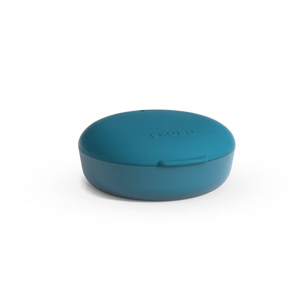 Boîte à savon de voyage ronde - blue abyss