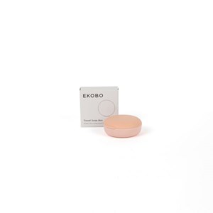 Boîte à savon de voyage ronde - blush