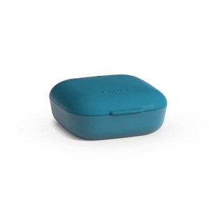 Boîte à savon de voyage carrée - blue abyss