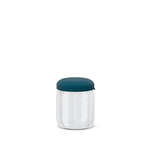 Bocal hermétique en verre borosilicate 350 ml - blue abyss