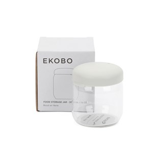 Bocal hermétique en verre borosilicate 350 ml - cloud
