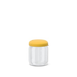 Bocal hermétique en verre borosilicate 350 ml - mimosa
