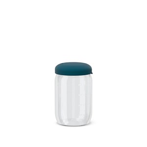 Bocal hermétique en verre borosilicate 500 ml - blue abyss