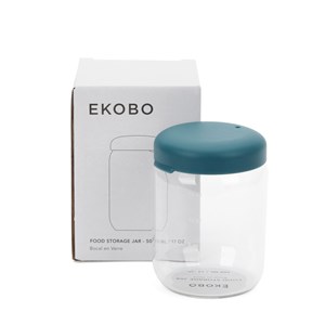 Bocal hermétique en verre borosilicate 500 ml - blue abyss