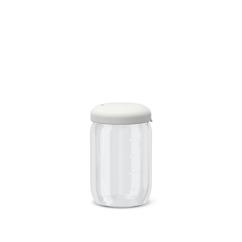 Bocal hermétique en verre borosilicate 500 ml - cloud
