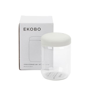 Bocal hermétique en verre borosilicate 500 ml - cloud