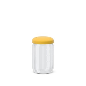 Bocal hermétique en verre borosilicate 500 ml - mimosa