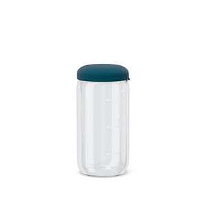 Bocal hermétique en verre borosilicate 750 ml - blue abyss