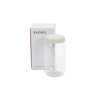 Bocal hermétique en verre borosilicate 750 ml - cloud