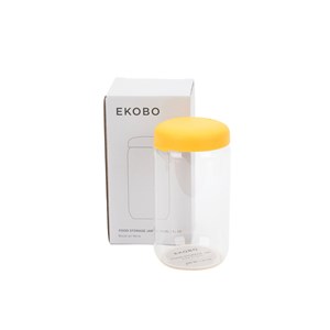 Bocal hermétique en verre borosilicate 750 ml - mimosa