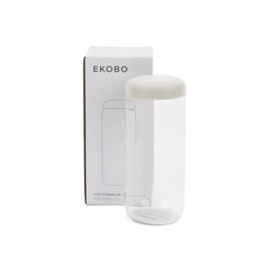 Bocal hermétique en verre borosilicate 1000 ml - cloud
