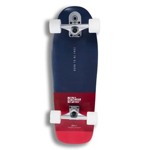 Surfskate premium – sensation surf authentique sur asphalte Bleu foncé