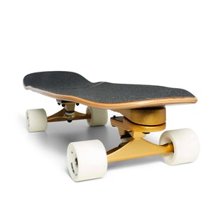 Surfskate premium – sensation surf authentique sur asphalte Marron