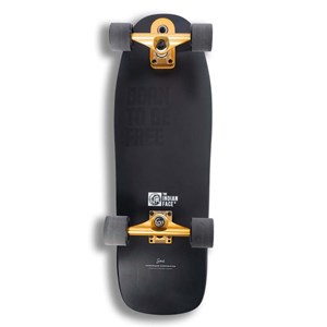 Surfskate premium – sensation surf authentique sur asphalte Noir chine