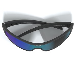 Lunettes sport unisexe uv400 running & cyclisme vulcano uller Noir