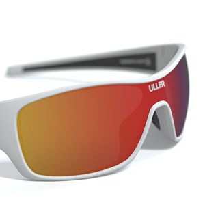 Lunettes sport unisexe uv400 running & cyclisme vulcano uller Rouge