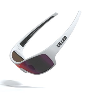 Lunettes sport unisexe uv400 running & cyclisme vulcano uller Rouge