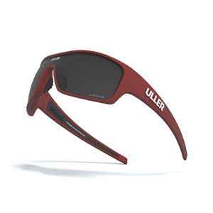 Lunettes sport unisexe uv400 running & cyclisme vulcano uller Rouge intense