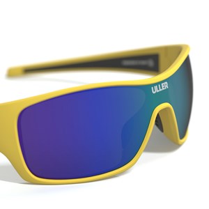 Lunettes sport unisexe uv400 running & cyclisme vulcano uller Jaune
