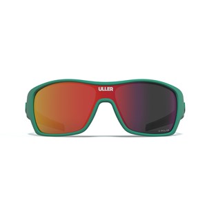 Lunettes sport unisexe uv400 running & cyclisme vulcano uller Vert foncé