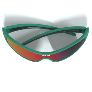 Lunettes sport unisexe uv400 running & cyclisme vulcano uller Vert foncé