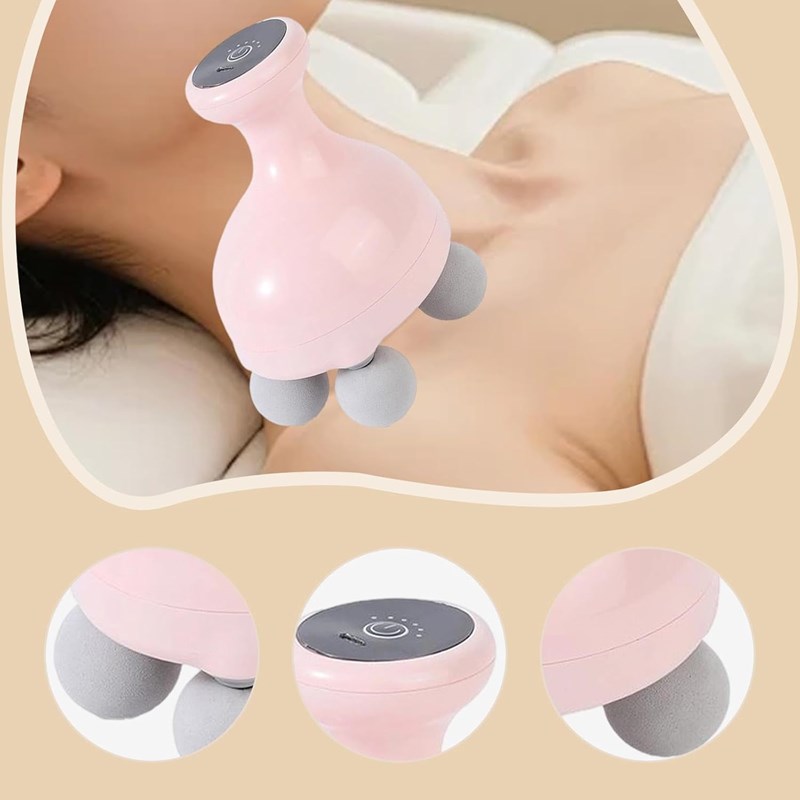 Mini masseur portatif vibrant 6 vitesses