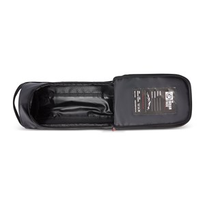 Trousse de toilette imperméable unisexe avec poignée Noir