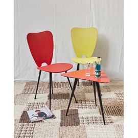 Ensemble de table et chaises coloré n°14