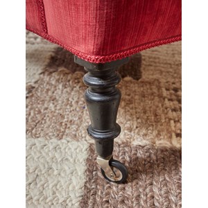 Ernest, le fauteuil bergère rouge n°896