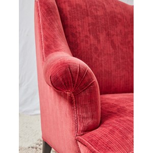 Ernest, le fauteuil bergère rouge n°896