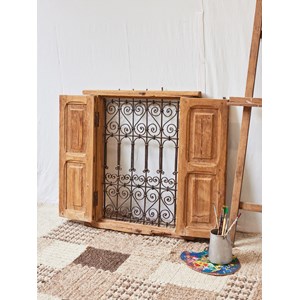Fenêtre marocaine décorative en fer forgé n°939