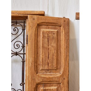 Fenêtre marocaine décorative en fer forgé n°939