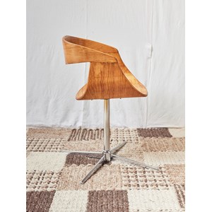 Paire de chaise design en bois n°1467