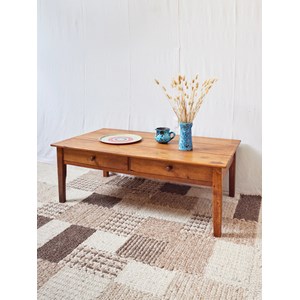 Table basse de ferme en bois n°887