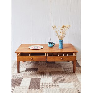 Table basse de ferme en bois n°887